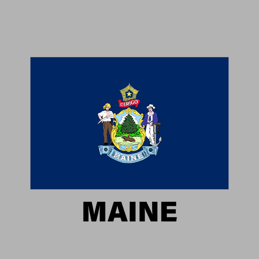 Maine State Flag